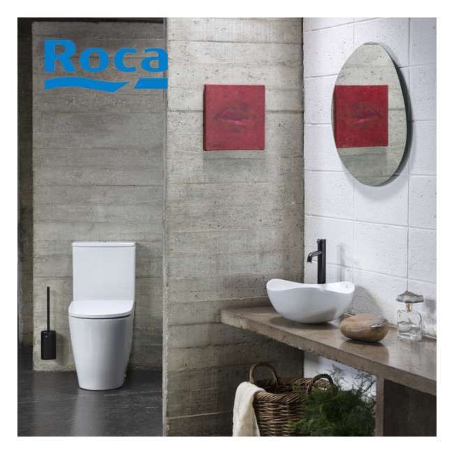 Réservoir WC Alimentation Latérale Blanc Brillant Ona - Roca A341680000