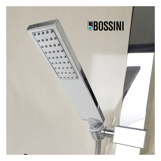 Douchette de douche flat one chromé Manhattan - Bossini L00926030