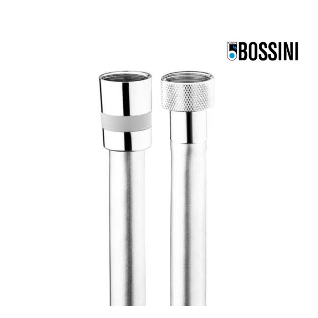 Flexible en nylon 125 cm chrome Cromolux - Bossini A00158B030
