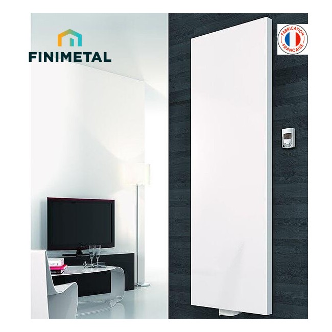 Radiateur vertical FINIMETAL - TINOS V E 750W Fluide caloporteur TIVP111800325EL