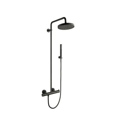 Colonne de douche avec mitigeur thermostatique BLACKMAT TRIVERDE - CRISTINA ONDYNA TV48613