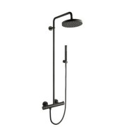 Colonne de douche avec mitigeur thermostatique BLACKMAT TRIVERDE - CRISTINA ONDYNA TV48613