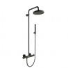 Colonne de douche avec mitigeur thermostatique BLACKMAT TRIVERDE - CRISTINA ONDYNA TV48613