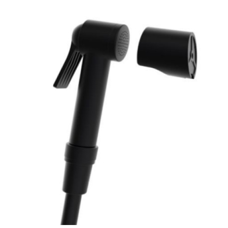 Ensemble WC avec flexible et douchette Noir mat APICE - BOSSINI C98043B073