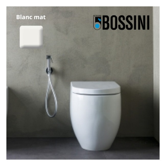 Ensemble WC avec flexible et douchette Blanc mat APICE - BOSSINI CE4002B045