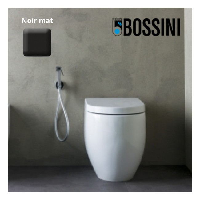 Ensemble WC avec flexible et douchette Noir mat APICE - BOSSINI CE4002B073