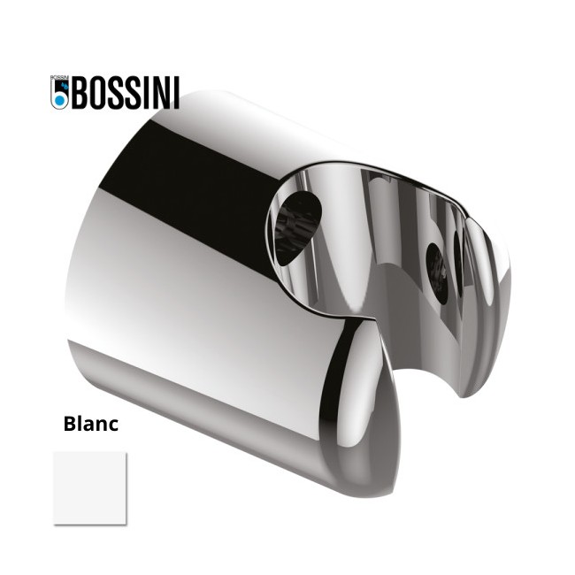 Support mural ABS fixe pour douchette blanc - BOSSINI C03000013