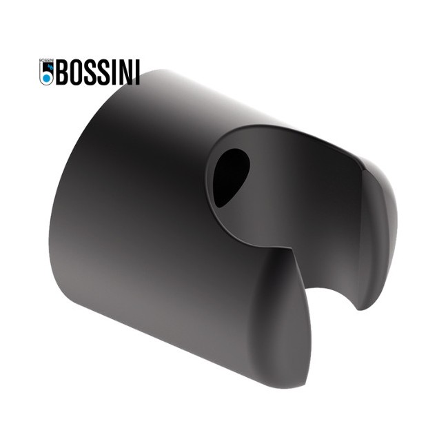 Support mural ABS fixe pour douchette noir mat - BOSSINI C03000073