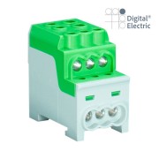 Bloc de répartition "Terre" 100A (2x25²+6x10²) - Digital electric 41566