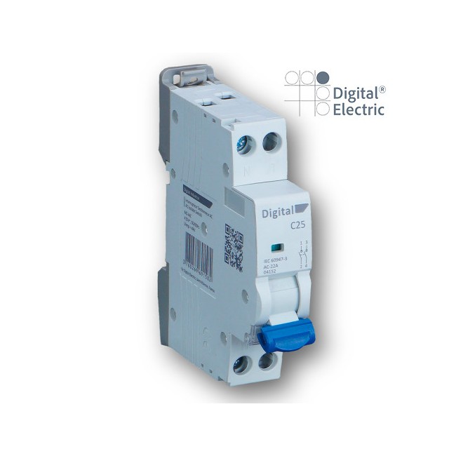 Interrupteur sectionneur 2x25A - Digital electric 04152