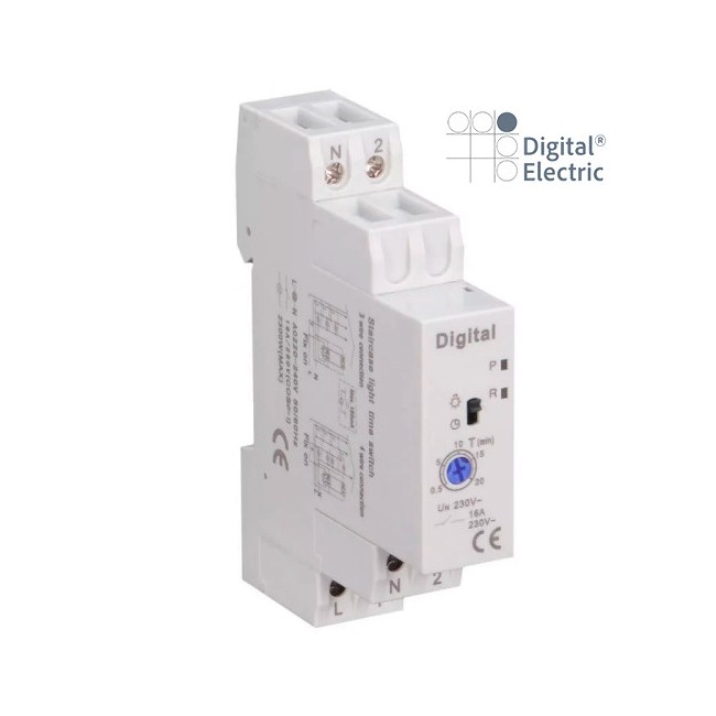 Minuterie 0.5...20min 1x16A Electronique - Digital electric 04652