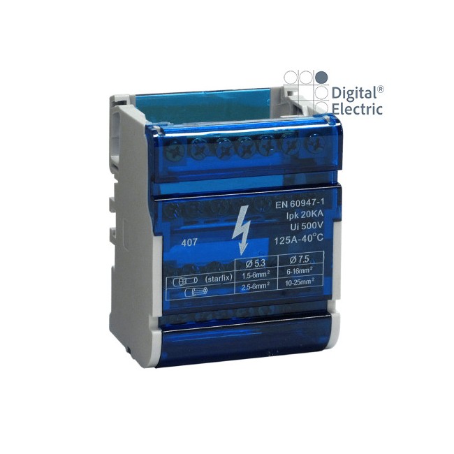 Répartiteurs 2x10 départs 125A - Digital electric 41514