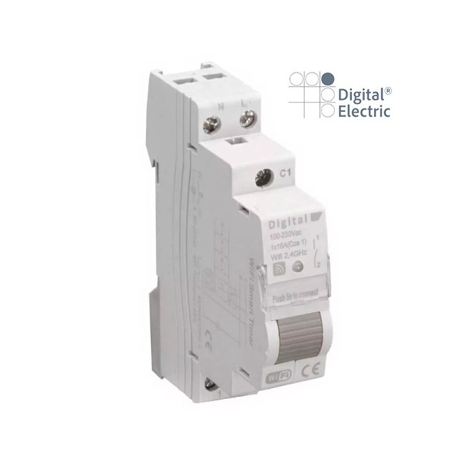 Actionneur Wifi 1x16A 230Vac - Digital electric 04912