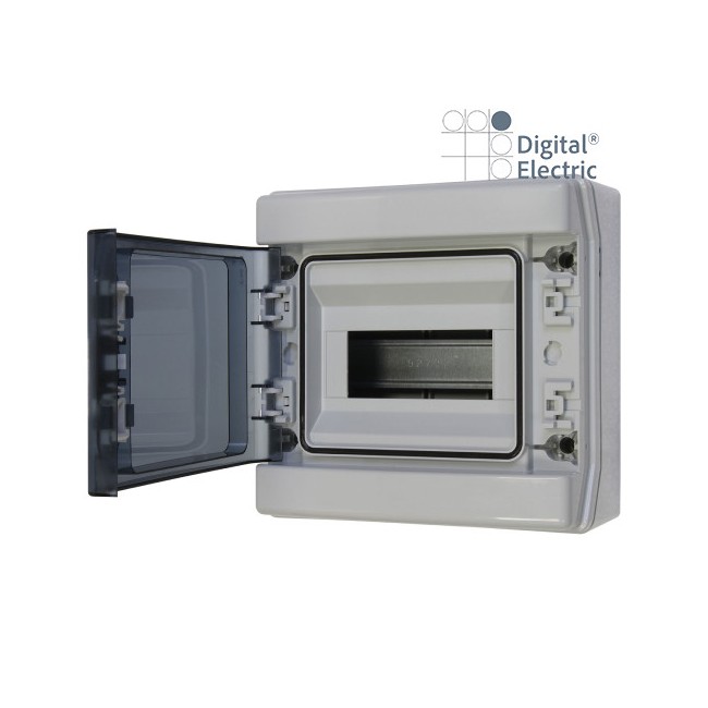 Coffret ABS 8 Mod. 231x238x115 IP65 - Digital electric 07116