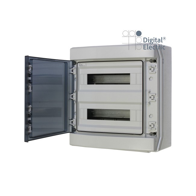Coffret ABS 2x18 Mod. 436x418x145 IP65 - Digital electric 07121