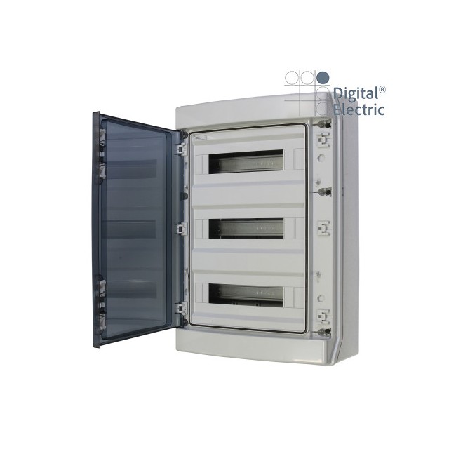 Coffret ABS 3x18 Mod. 586x418x145 IP65 - Digital electric 07124