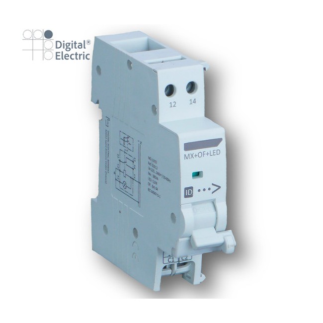 Bobine à émission MX+OF+Led pour ID - Digital electric 02912