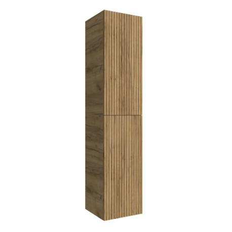 Colonne 2 portes 160 cm chêne africain BIBA - SALGAR 102996