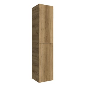 Colonne 2 portes 160 cm chêne africain BIBA - SALGAR 102996
