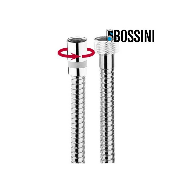 Flexible laiton 125cm Chromé - Bossini A00040B030