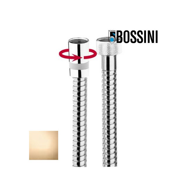 Flexible laiton 125cm Chromé - Bossini A00040B030