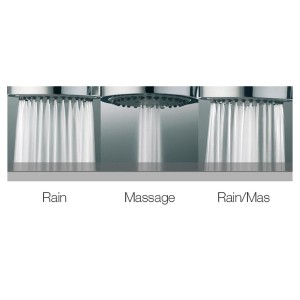 Douchette d'arrêt 3 jets diamètre 75mm CYLINDRICA - Bossini B00160030