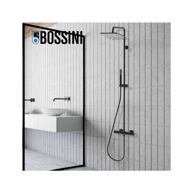 Kit colonne de douche Thermostatique blanc Cosmo - Bossini L10103045