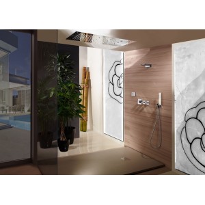 Pomme de tête pour chromothérapie chromé Dream - Bossini WI0372030