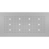Plafond de douche chromothérapie chromé Dream XL - Bossini WI0382030