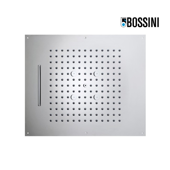 Plafond de douche 3 jets et flexible chromé Dream - BOSSINI H389300030