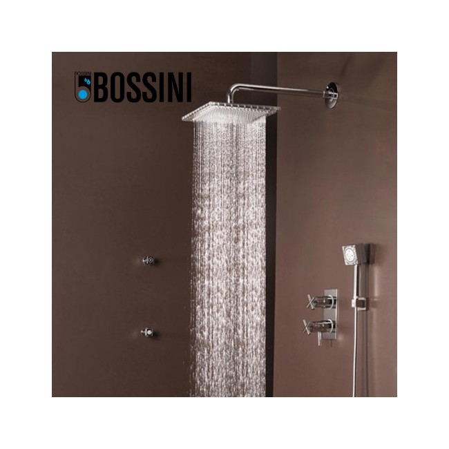 Pomme de tête avec bras de fixation murale chromé Dream-Oki - Bossini H75365I030