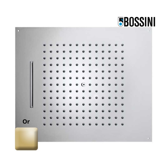 Plafond de douche à 2 jets et avec flexible or Dream - BOSSINI H389250021