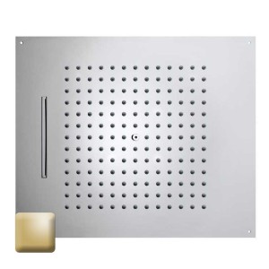 Plafond de douche à 2 jets et avec flexible or Dream - BOSSINI H389250021