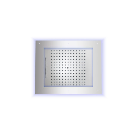 Cadre rétrofit à LED chromothérapie chromé pour plafonds de douche - Bossini HI0926030