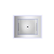 Cadre rétrofit à LED chromothérapie chromé pour plafonds de douche - Bossini HI0928030
