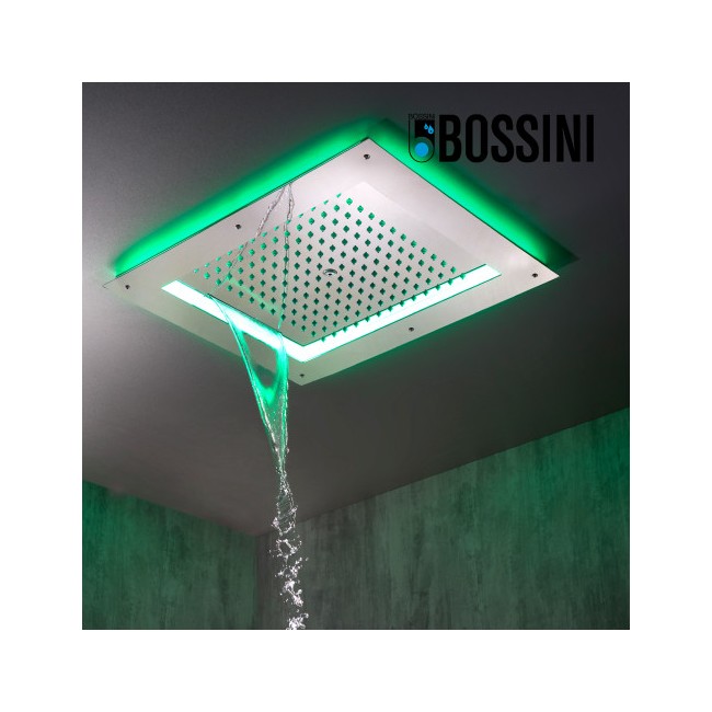 Cadre rétrofit à LED chromothérapie or pour plafonds de douche - Bossini HI0930021