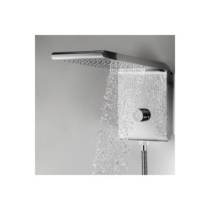 Colonne de douche 3 jets chromé Syncro-Neb - Bossini I00591030