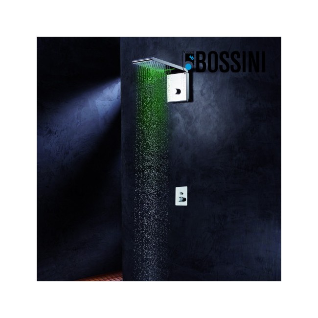 Douche de tête pour chromothérapie et hydrothérapie chromé Syncro - Bossini I00633030