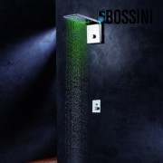 Douche de tête pour chromothérapie et hydrothérapie acier brossé Syncro - Bossini I00633075