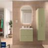 Meuble de salle de bain 2 tiroirs UNIIQ 600 salvia - SALGAR 96615