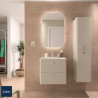 Meuble de salle de bain 2 tiroirs UNIIQ 600 macchiato - SALGAR 96601