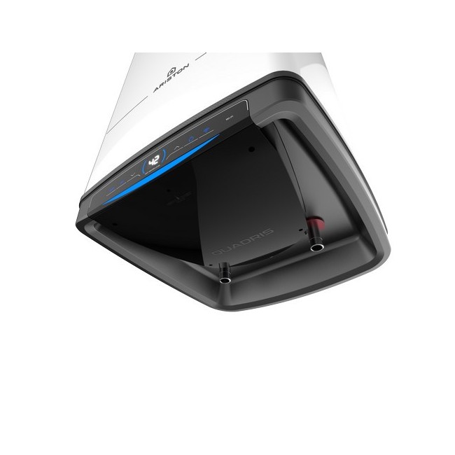 Chauffe-eau électrique vertical mural carré QUADRIS 100l Ø505mm Ariston 3060882 