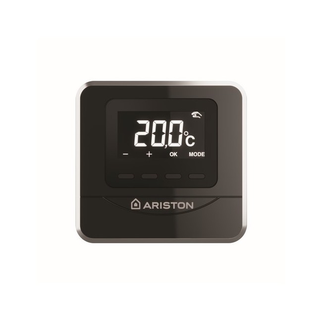 Thermostat modulant sans fil Classe 5 Cube RF (Emetteur) blanc - Ariston 3319478 