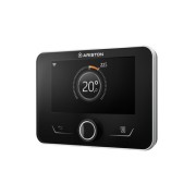 Thermostat modulant programmable filaire Sensys HD noir classe V Ariston 3319468 