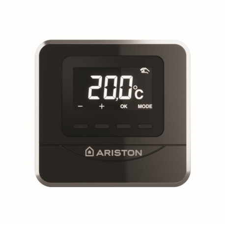 Thermostat modulant sans fil Classe 5 Cube RF (Emetteur) blanc - Ariston 3319478 