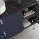 Meuble de salle de bain 2 tiroirs UNIIQ 600 night blue - SALGAR 96600