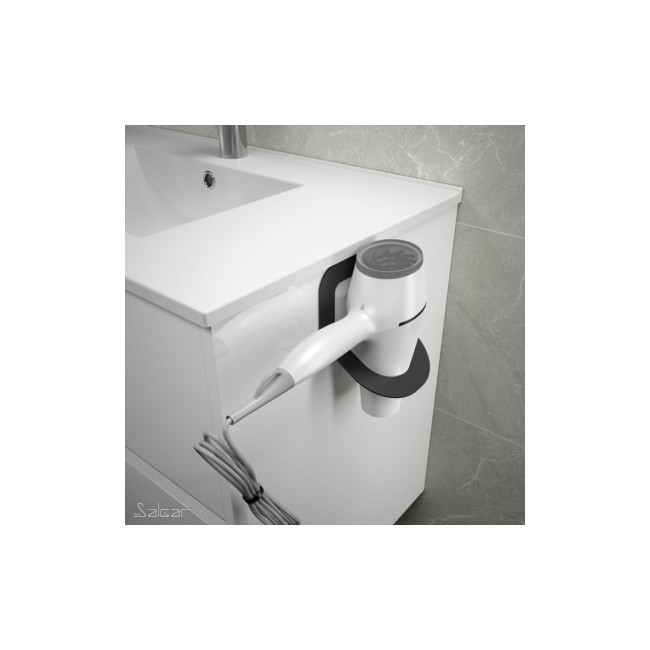 SUPPORT SÈCHE CHEVEAUX noir - SALGAR 86184 