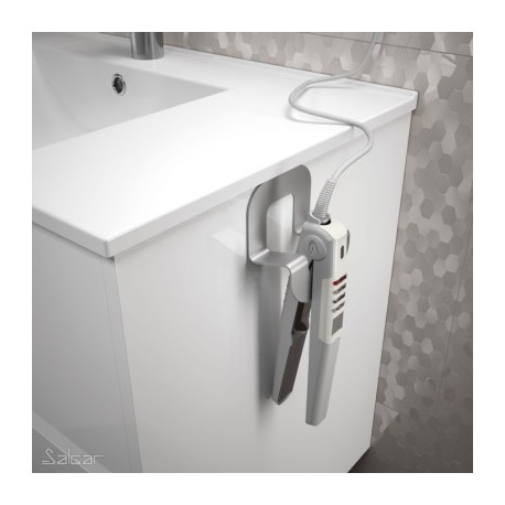 Support lisseur à cheveux gris Minimal - SALGAR 86190 