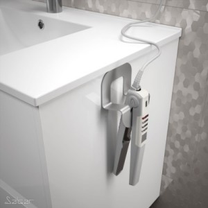 Support lisseur à cheveux gris Minimal - SALGAR 86190 