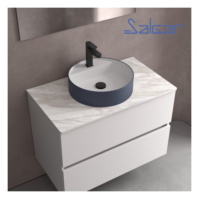 Vasque à poser BICA solid surface Night Blue - SALGAR 103313
